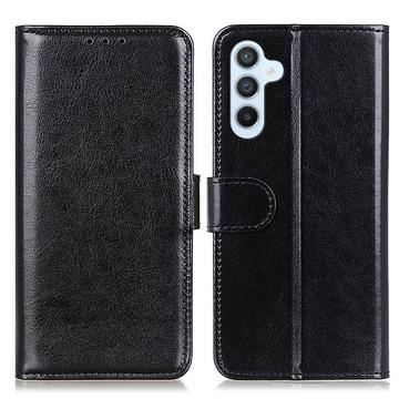 Etui z Portfelem do Samsung Galaxy A05s z Magnetycznym Zamknięciem - Czarne