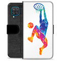 Etui Portfel Premium - Samsung Galaxy A12 - Slam Dunk