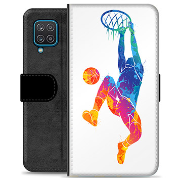 Etui Portfel Premium - Samsung Galaxy A12 - Slam Dunk