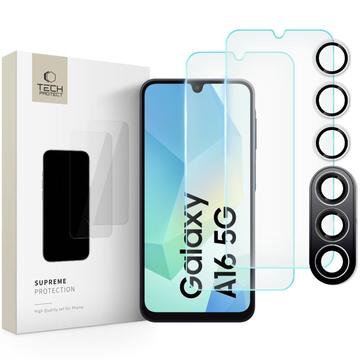 Zestaw ochronny Samsung Galaxy A16 Tech-Protect Supreme - przezroczysty