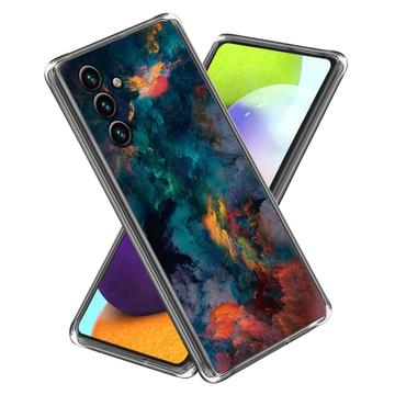 Samsung Galaxy A25 Stylish Ultracienkie Etui z TPU - Kolorowe Chmury