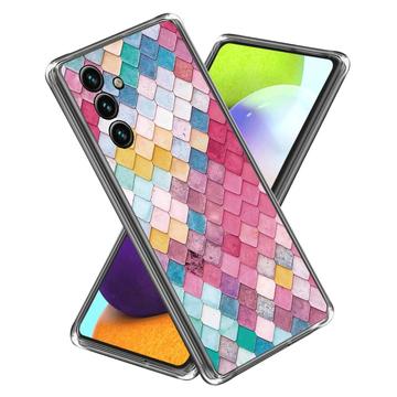 Samsung Galaxy A25 Stylish Ultracienkie Etui z TPU - Tęczowy Romb