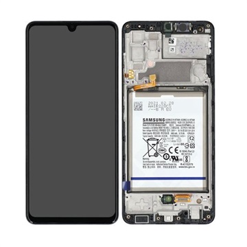 Samsung Galaxy A32 4G Ekran LCD (Pakiet naprawczy) GH82-25611A - Czarny