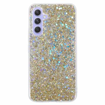 Samsung Galaxy A35 Etui z TPU Glitter Flakes