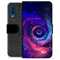 Etui Portfel Premium - Samsung Galaxy A50 - Galaktyka