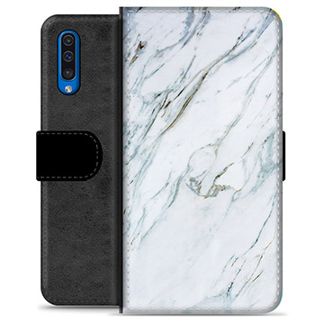 Etui Portfel Premium - Samsung Galaxy A50 - Marmur