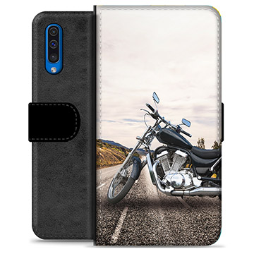 Etui Portfel Premium - Samsung Galaxy A50 - Motocykl