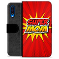 Etui Portfel Premium - Samsung Galaxy A50 - Super Mom