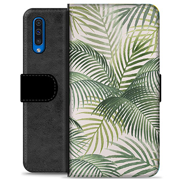 Etui Portfel Premium - Samsung Galaxy A50 - Tropiki