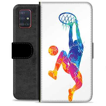 Etui Portfel Premium - Samsung Galaxy A51 - Slam Dunk