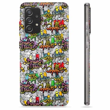 Etui TPU - Samsung Galaxy A52 5G, Galaxy A52s - Graffiti