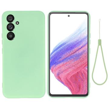 Etui z Płynnego Silikonu do Samsung Galaxy A54 5G - Zieleń