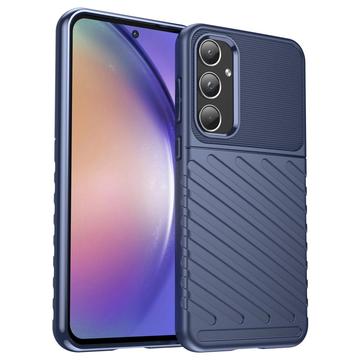 Samsung Galaxy A55 Etui z TPU Thunder Serii - Błękit