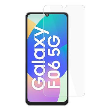 Samsung Galaxy F06 5G Szkło Hartowane Ochronne na Ekran - Case Friendly - Przezroczyste