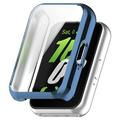 Samsung Galaxy Fit3 Galwanizowane Etui z TPU - Błękit