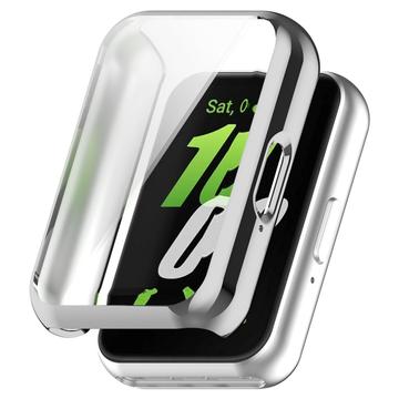 Samsung Galaxy Fit3 Galwanizowane Etui z TPU - Srebrny