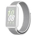 Nylonowy Pasek Samsung Galaxy Fit3 z Zapięciem na Rzep - Szary