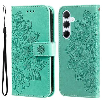 Samsung Galaxy M35 Etui z Portfelem z Serii Mandala