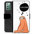 Etui Portfel Premium - Samsung Galaxy Note20 - Slow Down