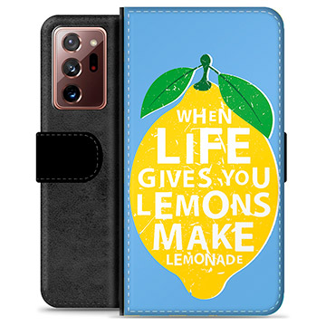 Etui Portfel Premium - Samsung Galaxy Note20 Ultra - Lemoniada