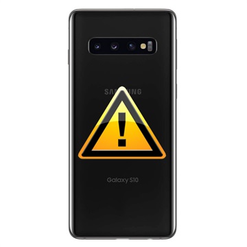 Naprawa Klapki Baterii Samsung Galaxy S10 - Prism Czerń