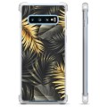 Etui Hybrydowe - Samsung Galaxy S10 - Złote Liście