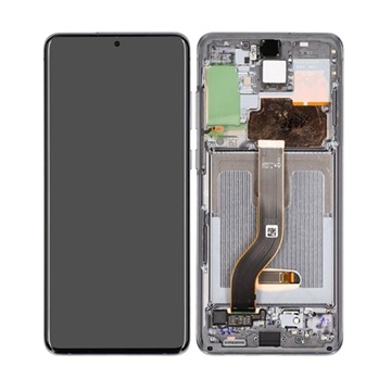 Samsung Galaxy S20+ Panel Przedni i Wyświetlacz LCD GH82-22145E - Szary