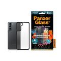 Samsung Galaxy S21 5G PanzerGlass ClearCase Antybakteryjne Etui - Czerń / Przezroczysty