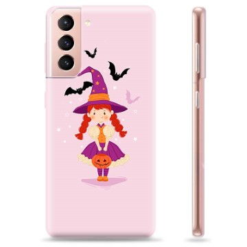 Etui TPU - Samsung Galaxy S21 5G - Halloweenowa dziewczyna