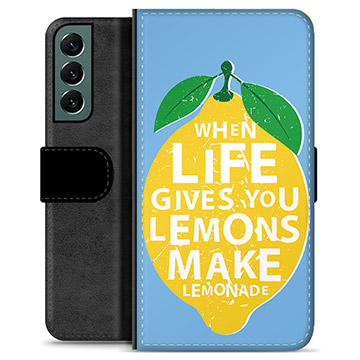 Etui Portfel Premium - Samsung Galaxy S22+ 5G - Lemoniada