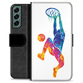 Etui Portfel Premium - Samsung Galaxy S22+ 5G - Slam Dunk