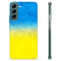 Etui TPU Flaga Ukrainy - Samsung Galaxy S22+ 5G - Dwubarwne