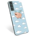 Etui TPU - Samsung Galaxy S22+ 5G - Latająca Świnia