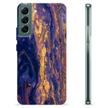 Etui TPU - Samsung Galaxy S22+ 5G - Złote Zmierzchy