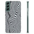 Etui TPU - Samsung Galaxy S22+ 5G - Hipnotyzująca Zebra