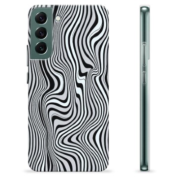 Etui TPU - Samsung Galaxy S22+ 5G - Hipnotyzująca Zebra