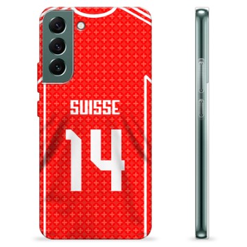 Etui TPU - Samsung Galaxy S22+ 5G - Szwajcaria