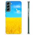 Etui TPU Ukraina - Samsung Galaxy S22+ 5G - Pole pszenicy