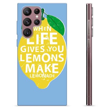 Etui TPU - Samsung Galaxy S22 Ultra 5G - Lemoniada