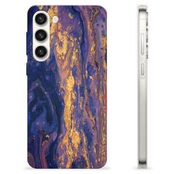 Etui TPU - Samsung Galaxy S23+ 5G - Złote Zmierzchy