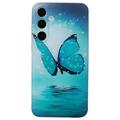 Samsung Galaxy S24 FE Stylish Ultracienkie Etui z TPU - Niebieski Motyl