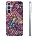 Etui TPU - Samsung Galaxy S24+ - Abstrakcyjne Kwiaty