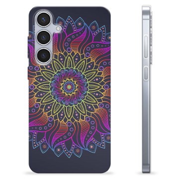 Etui TPU - Samsung Galaxy S24+ - Kolorowa Mandala