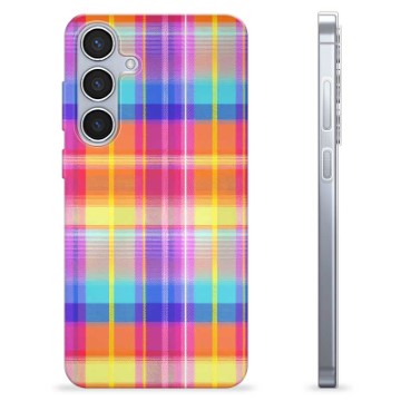 Etui TPU - Samsung Galaxy S24+ - Flanelowa Koszula