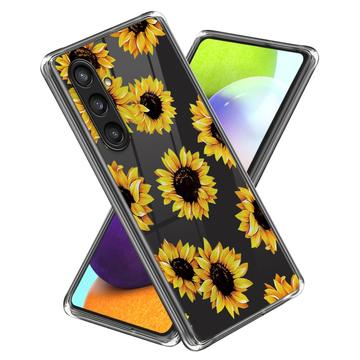 Samsung Galaxy S24 Stylish Ultracienkie Etui z TPU - Słoneczniki