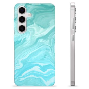 Etui TPU - Samsung Galaxy S24 - Błękitny Marmur