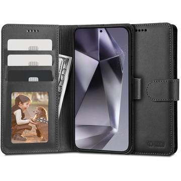 Samsung Galaxy S24 Tech-Protect Etui na Portfel z magnesem i podstawką - Czarny