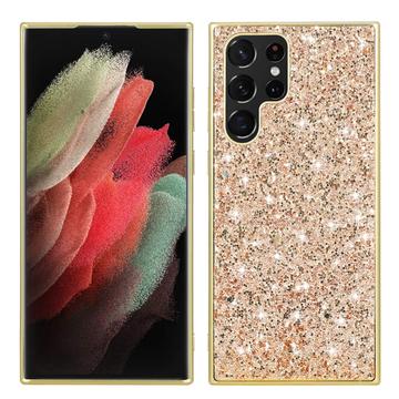 Hybrydowe Etui z Serii Glitter do Samsung Galaxy S24 Ultra