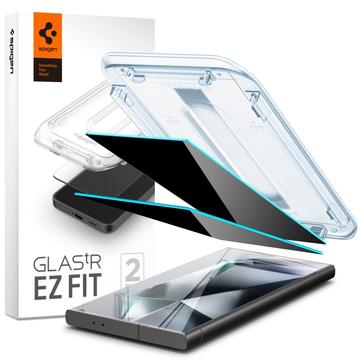 Samsung Galaxy S24 Ultra Szkło Hartowane Spigen Glas.tR Ez Fit Privacy - 2 Szt.