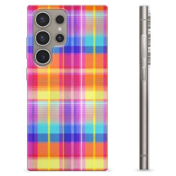 Etui TPU - Samsung Galaxy S24 Ultra - Flanelowa Koszula